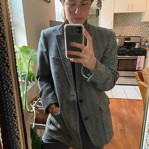 Oversized Wool Blazer